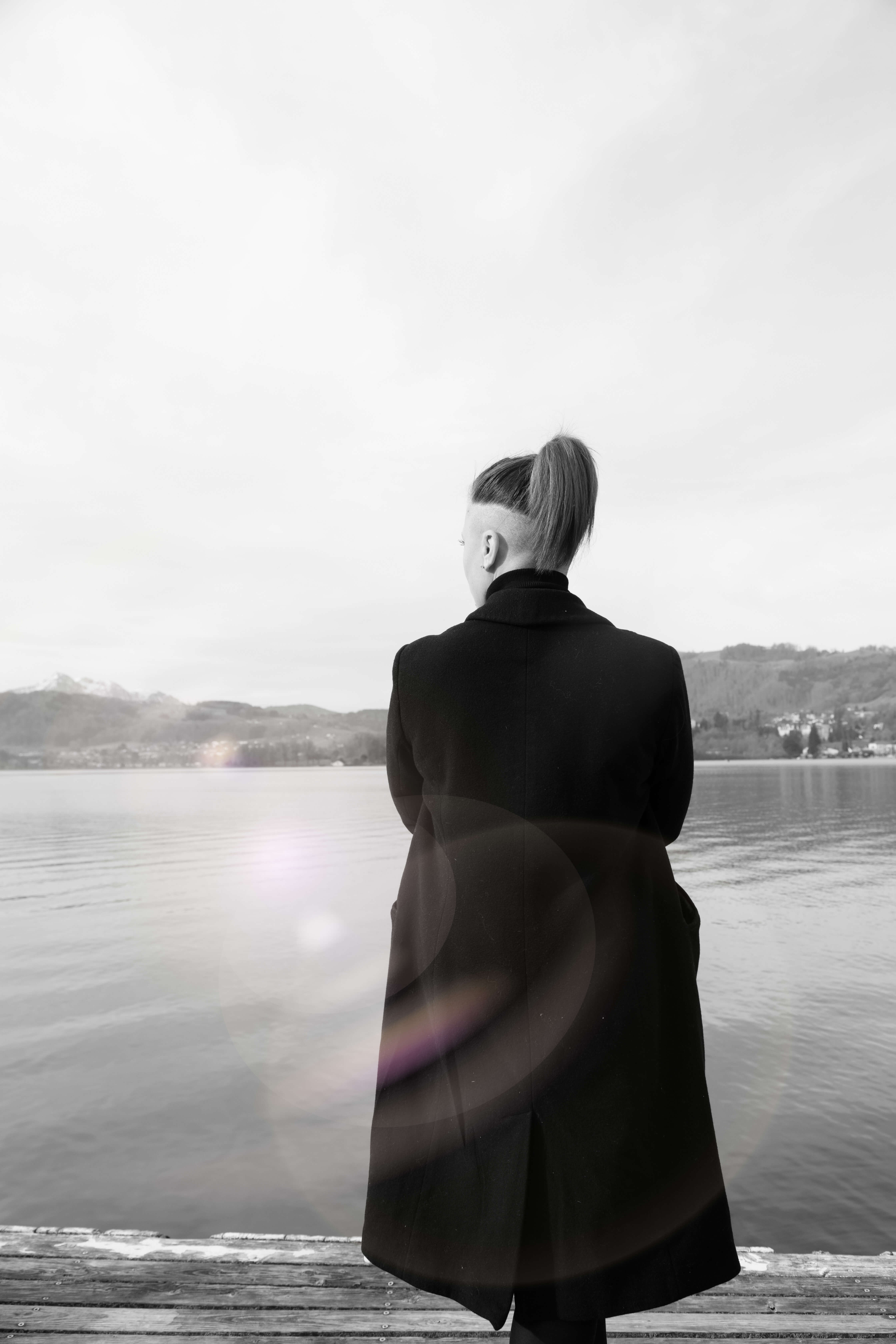 Claudia Pippinger trägt ihren Schatz am Herzen