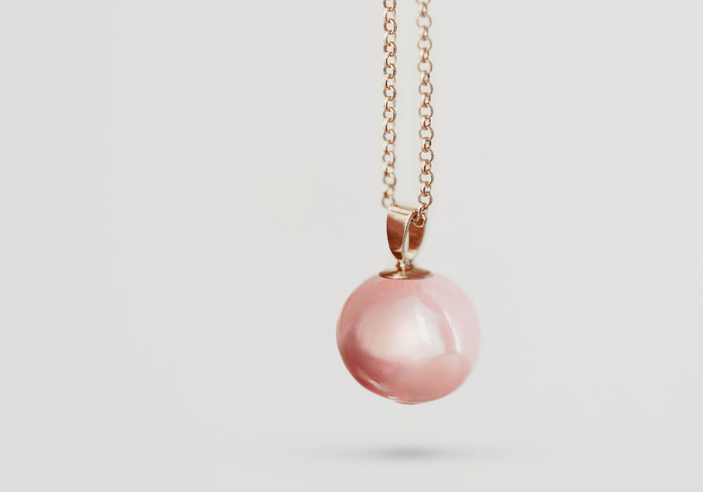 Perle mit Seele - ROSE CANDY rosé 18 mm